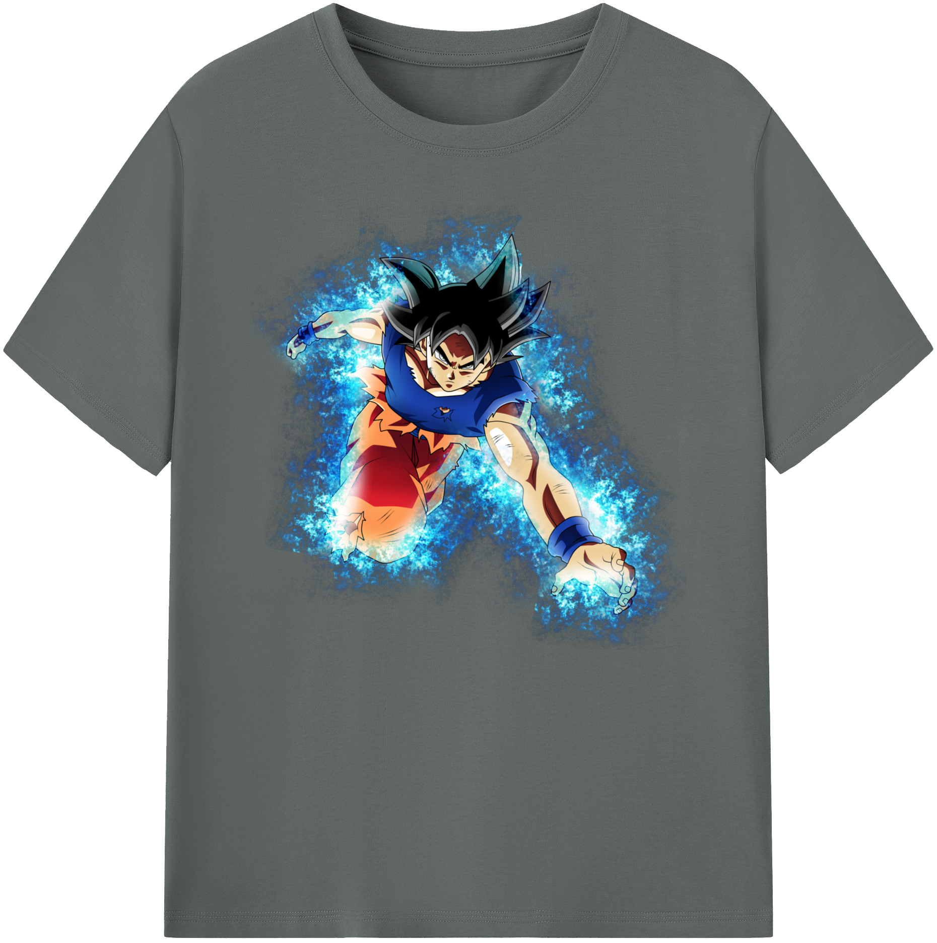 （画像用） ドラゴンボール 孫悟空（そん ごくう）Son Goku カカロット DRAGON BALL Kakarotto 綿100％ メンズ半袖Tシャツ｜肌触りやわらか＆通気性